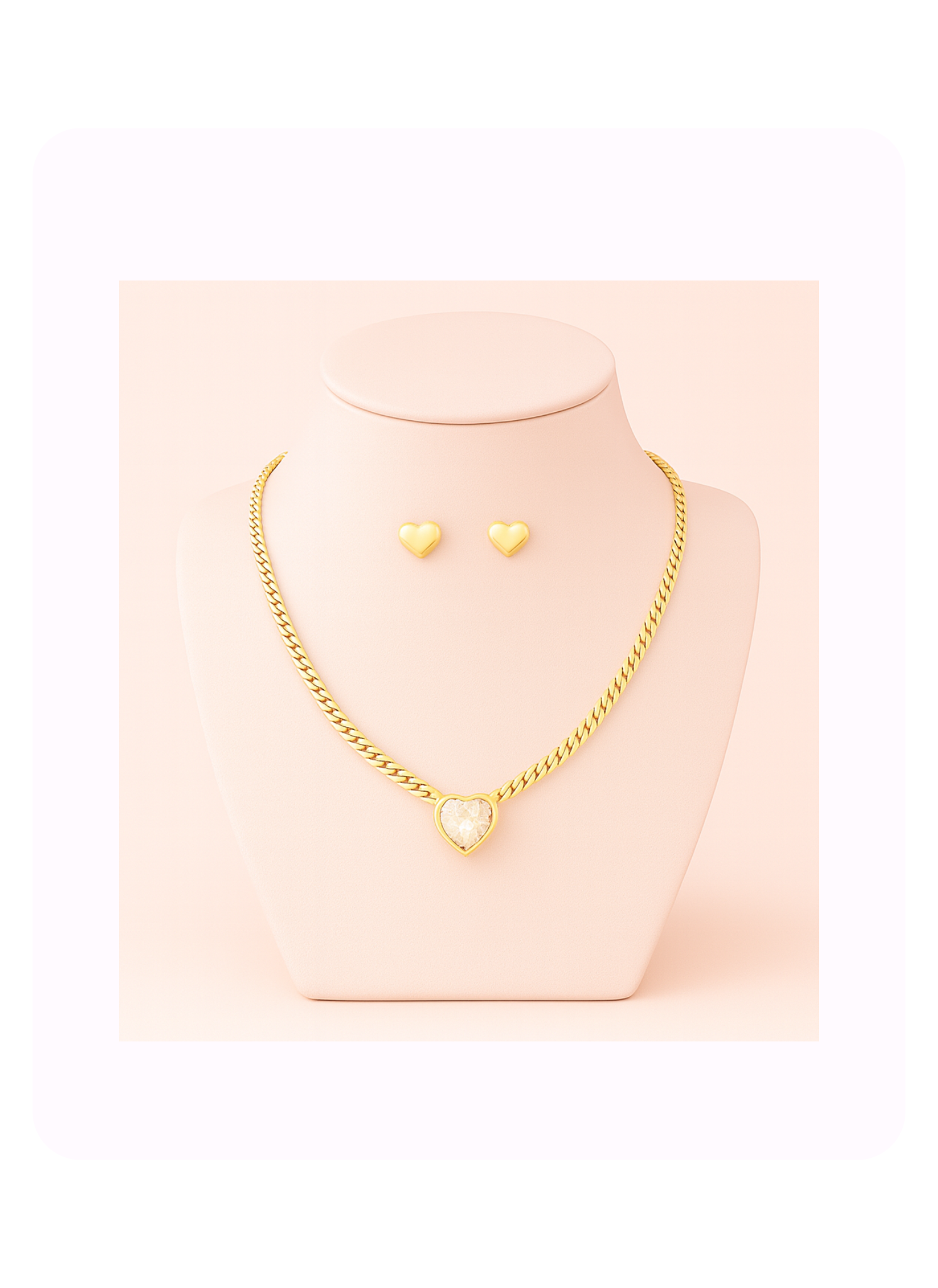 Golden Heart Duo Set