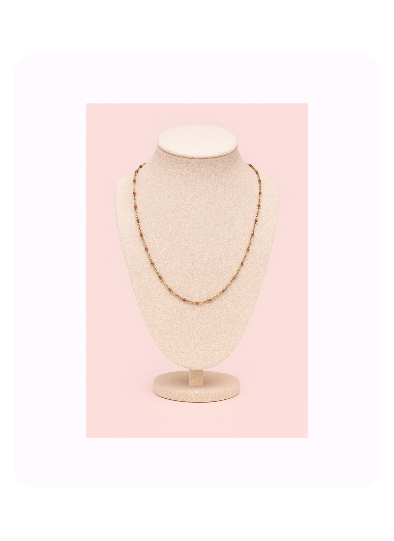 Rosewater Link Necklace